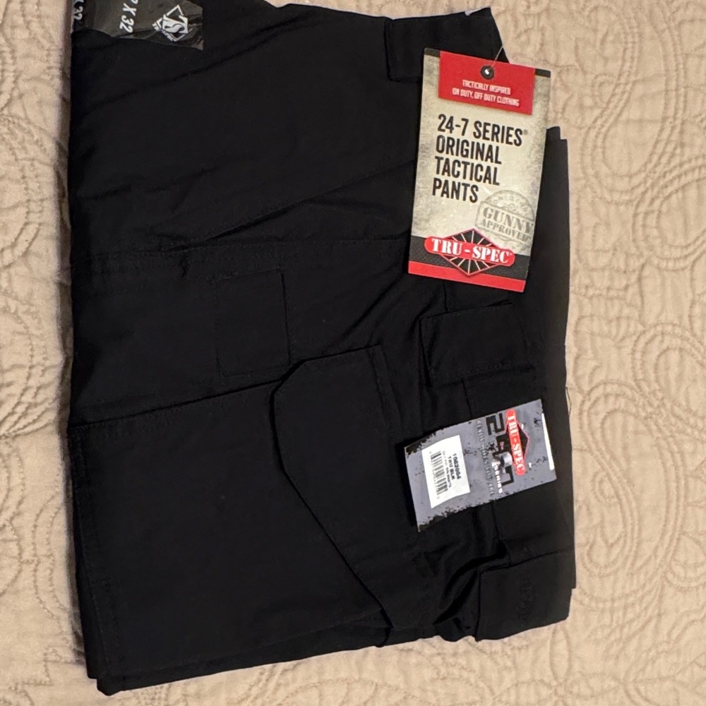Classic Black Utility Pants